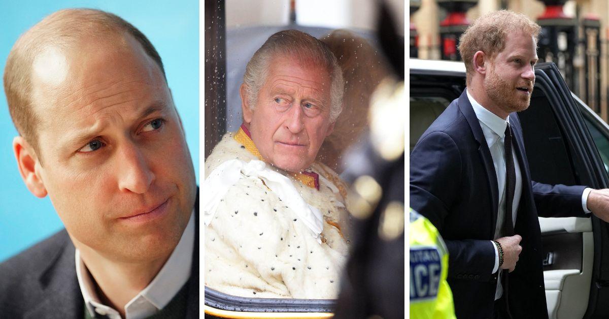 Prince William And King Charles Are 'Worried' About Harry's Court Case