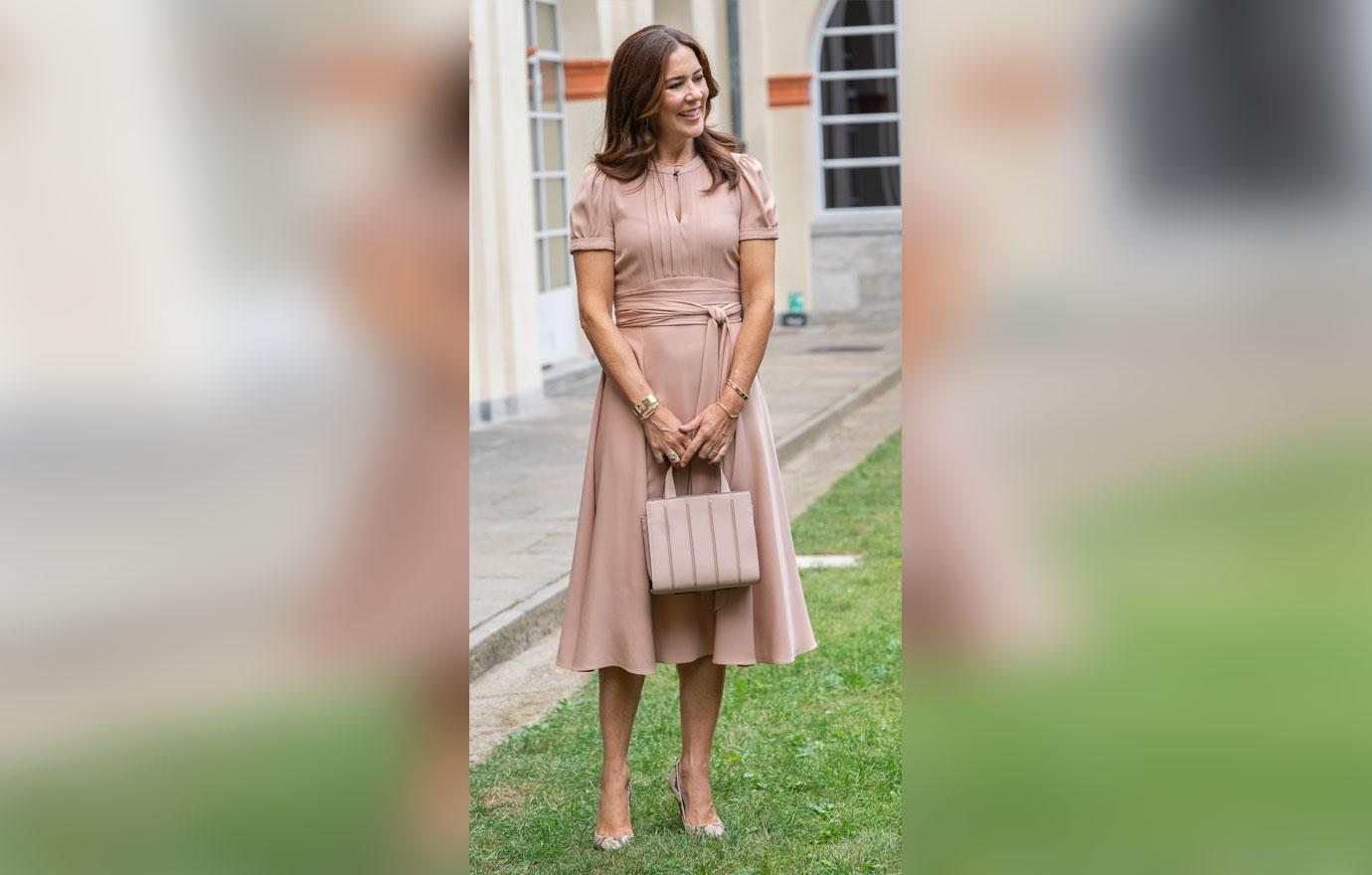 crown princess mary of denmark attends milan design week events