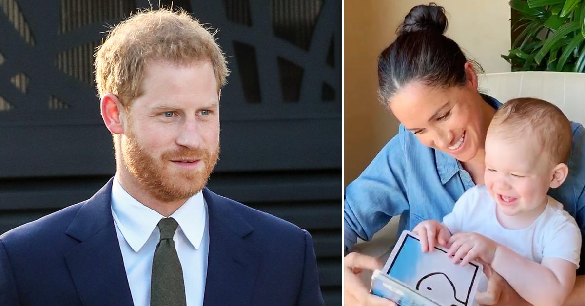 archie enjoys running around like crazy lilibet is chilled happy reveals prince harry tro