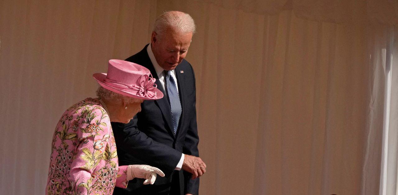 queen elizabeth insistent serving president joe biden