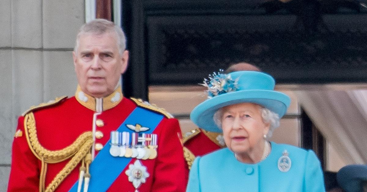 prince andrew good graces queen