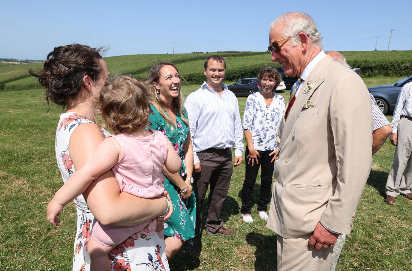 prince charles and camilla visit burton art centre