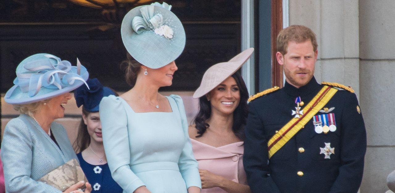 meghan markle trooping the colour joke offends royal family