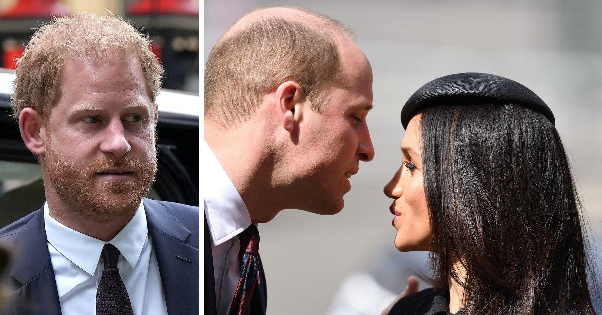 prince harry prince william and meghan markle