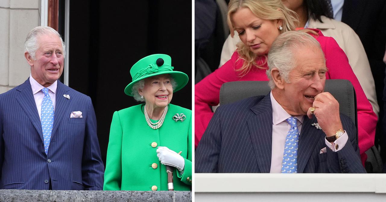 Prince Charles Can't Stop Laughing At Jubilee: Photos