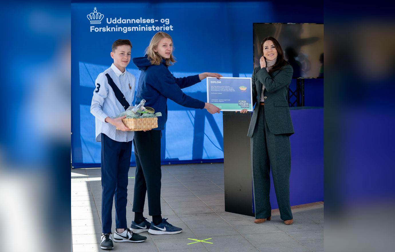 crown princess mary of denmark attends the official opening of danish science day