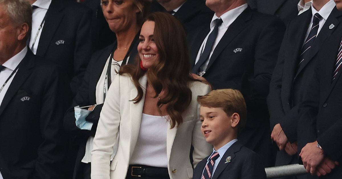 kate middleton prince george protective