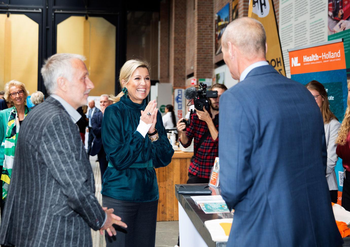 queen maxima attends launch main matters manifesto