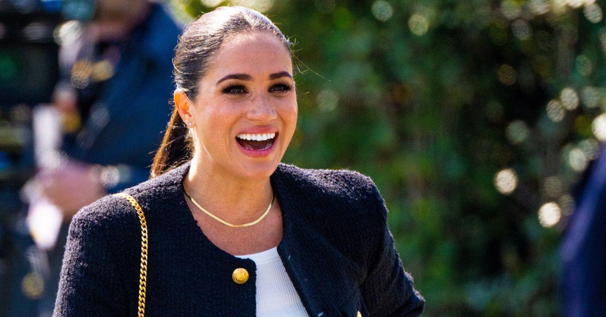 meghan markle laughing