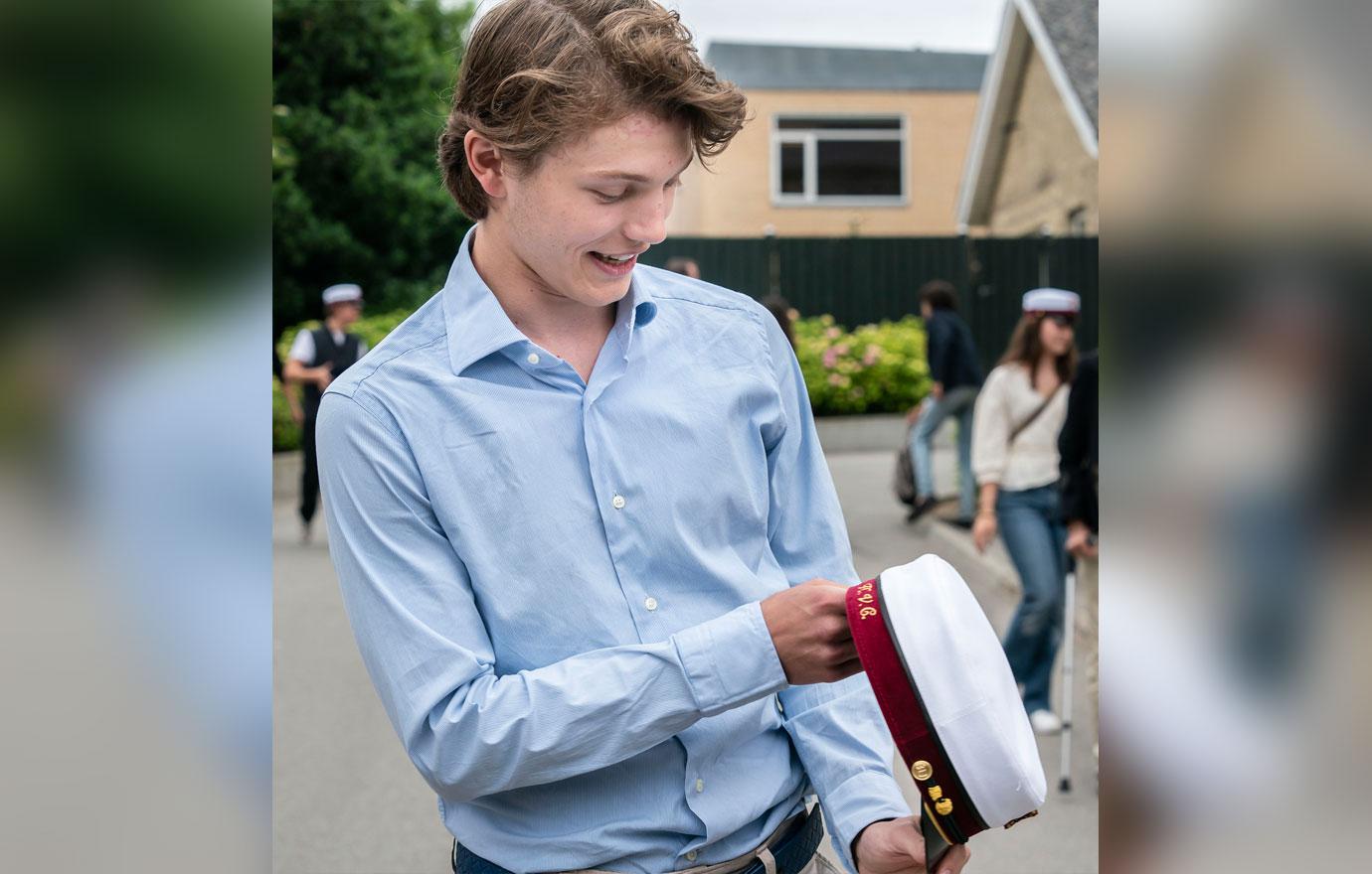 prince felix of denmark graduated from high school