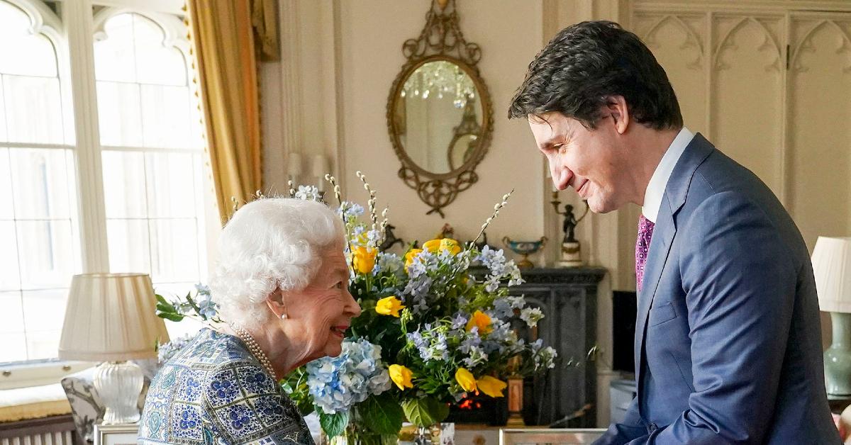 justin treadeau queen elizabeth meeting