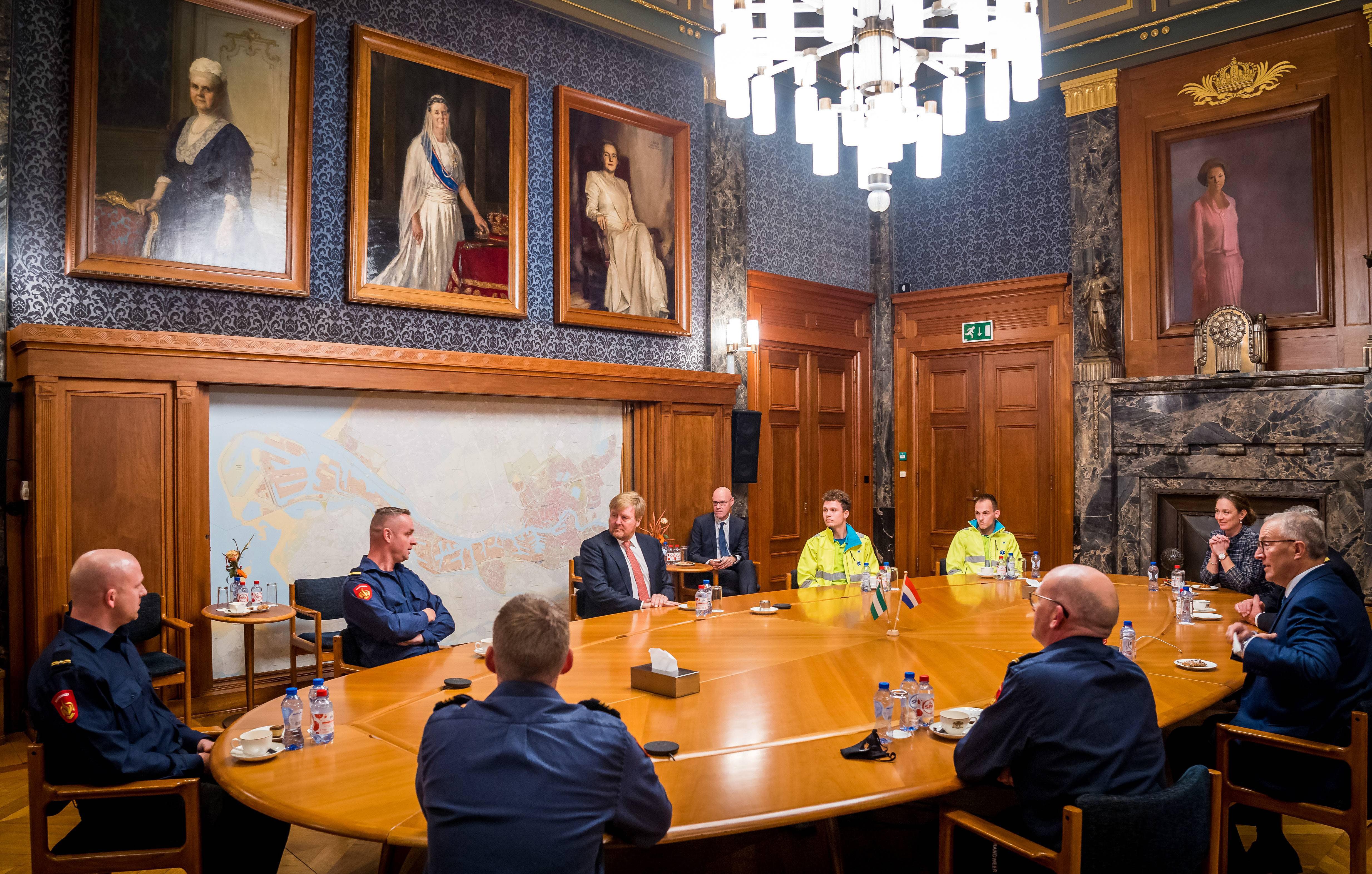 king willem alexander visit to rotterdam