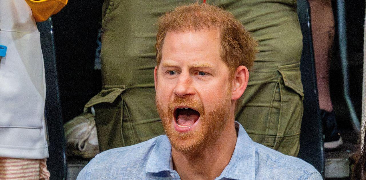 prince harry disses royal family invictus games