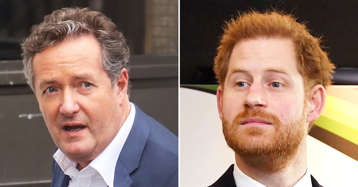 piers morgan slams prince harry new memoir scathing tweet