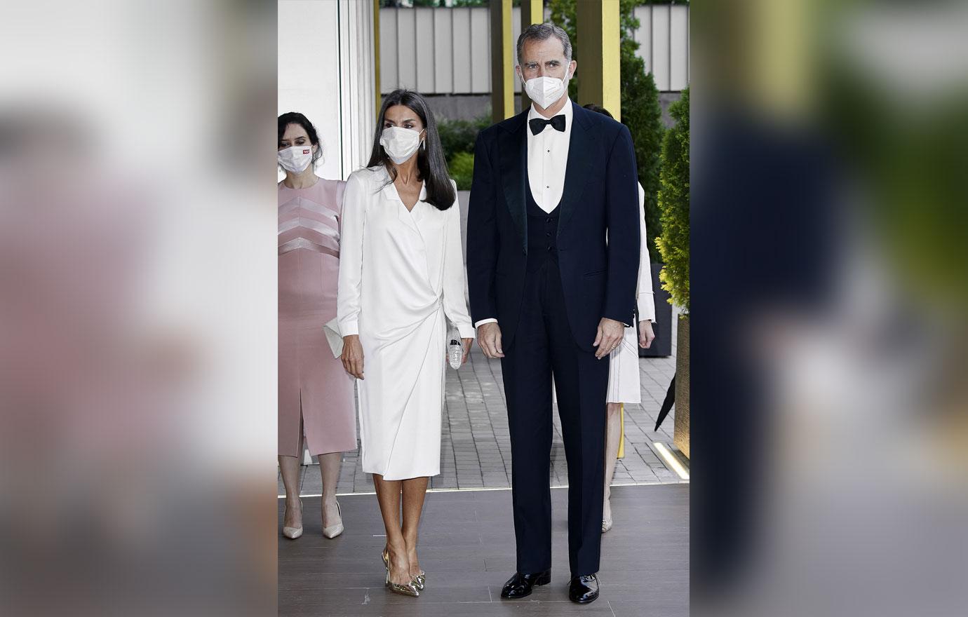 king felipe and queen letizia of spain attend a dinner