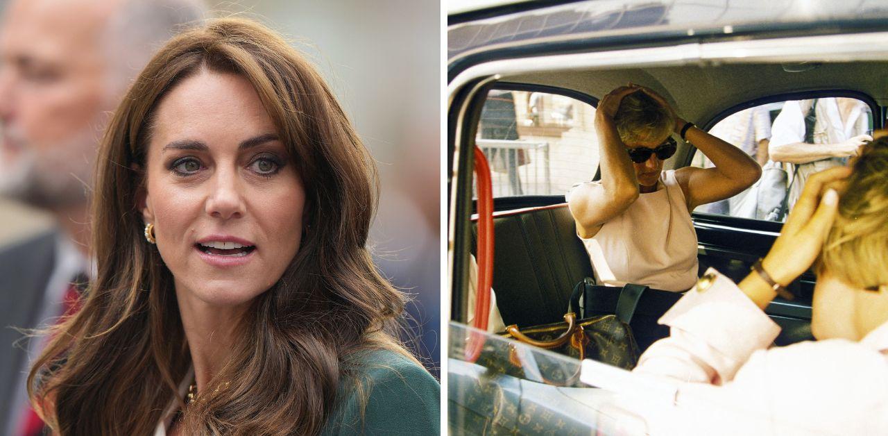 kate middleton sad face mirrors princess diana