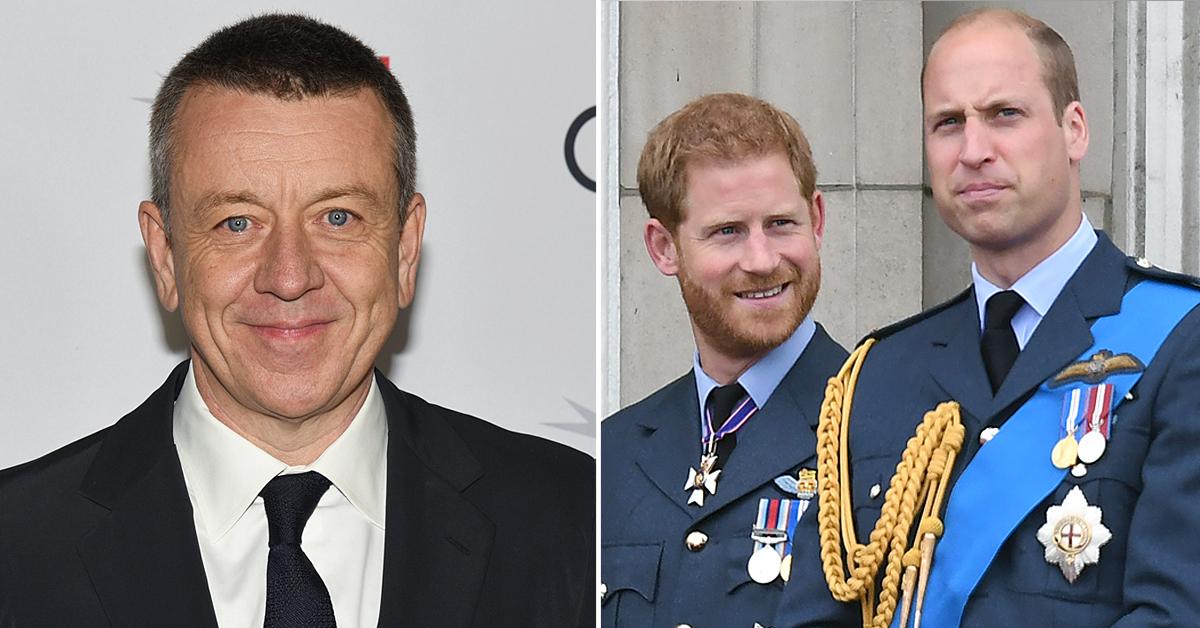 the crown creator peter morgan sense of duty prince william harry when making show