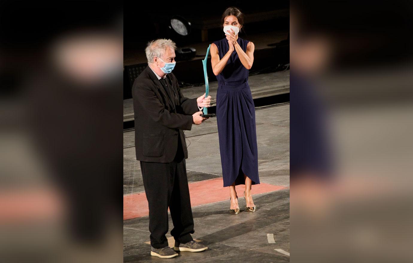 judi dench and queen letizia attend closing gala of the th edition of the atlantida mallorca film fest