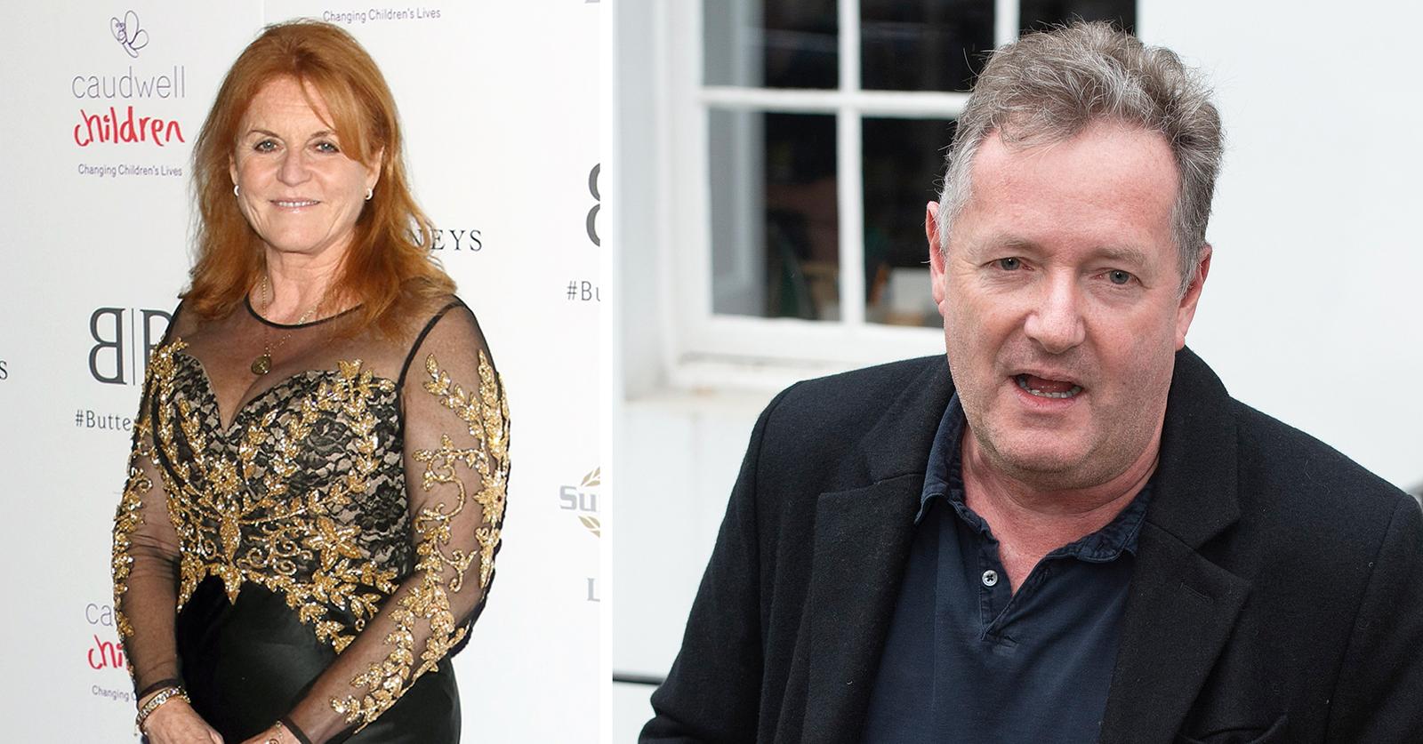 Piers Morgan Claims Sarah Ferguson Texted Him After He Quit Talk Show