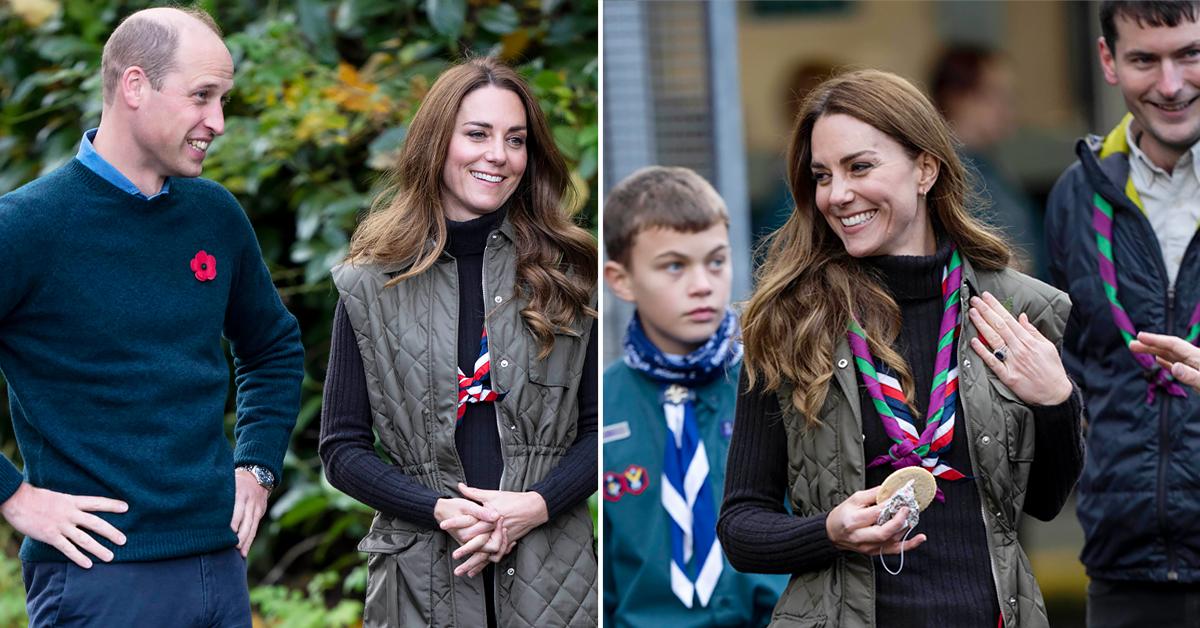 duchess kate prince william scouts promise to the planet campaign tro pp