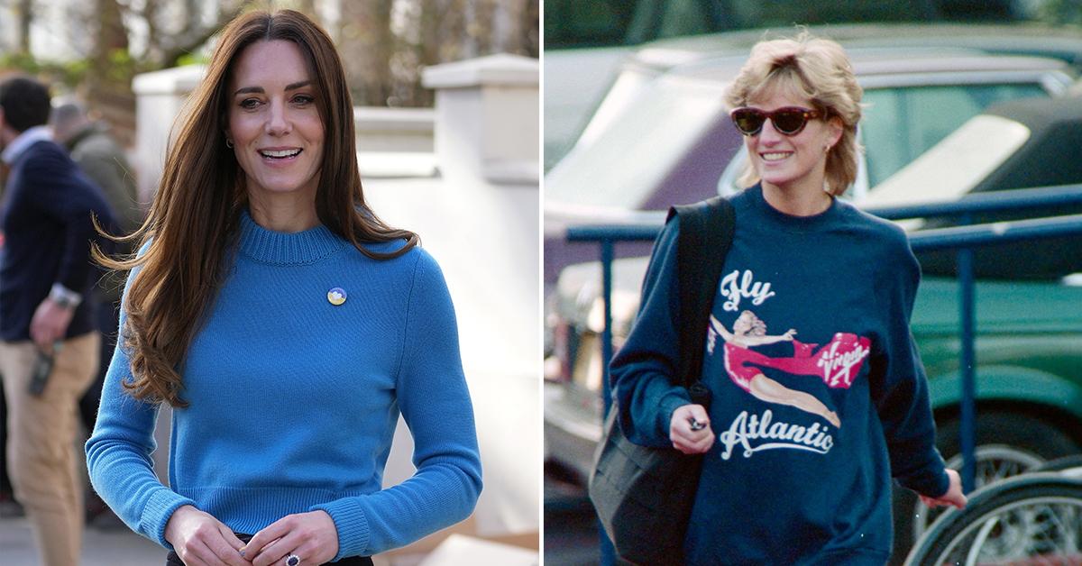 kate middleton called out emulate princess diana pp