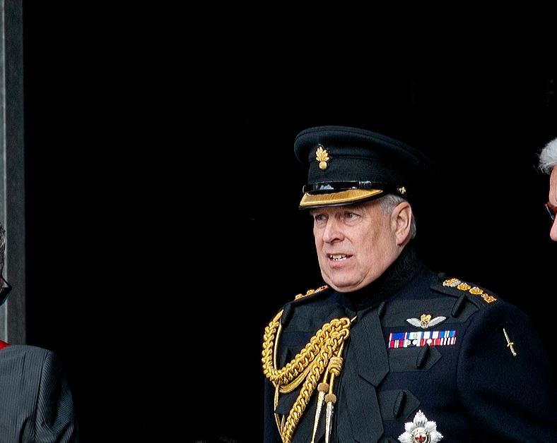 prince andrew served papers