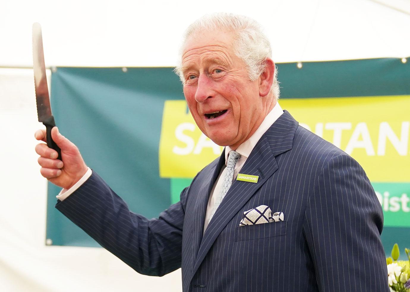 prince charles visits the gloucester and district samaritans