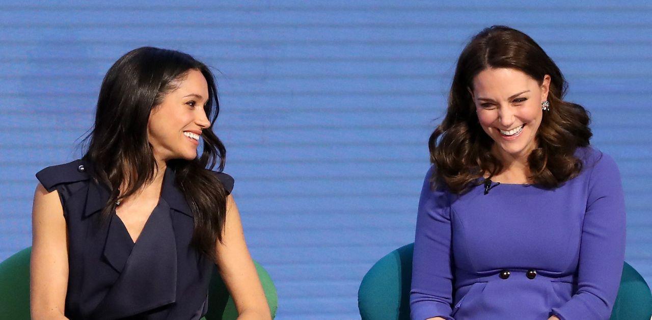 meghan markle kate middleton feud caught camera