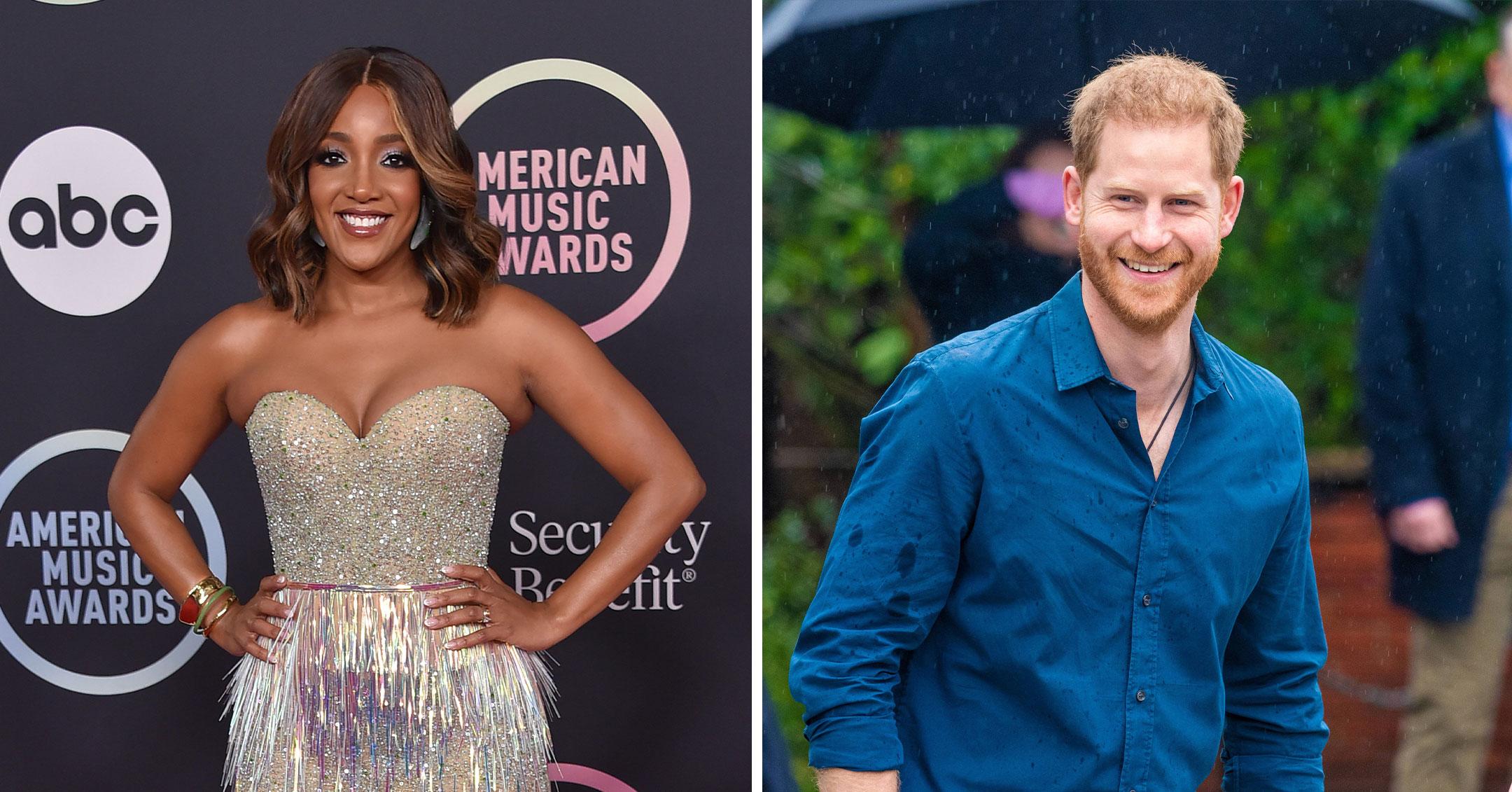 Mickey Guyton Ran Into Prince Harry at the Super Bowl