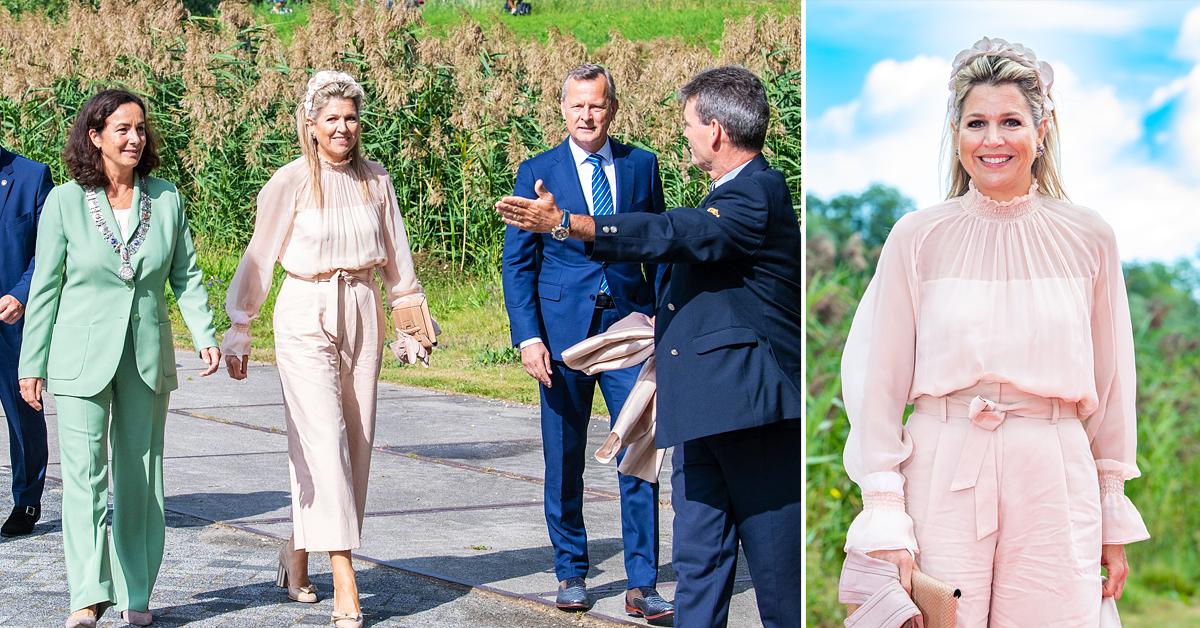 queen maxima at the opening of the national supercomputer in amsterdam