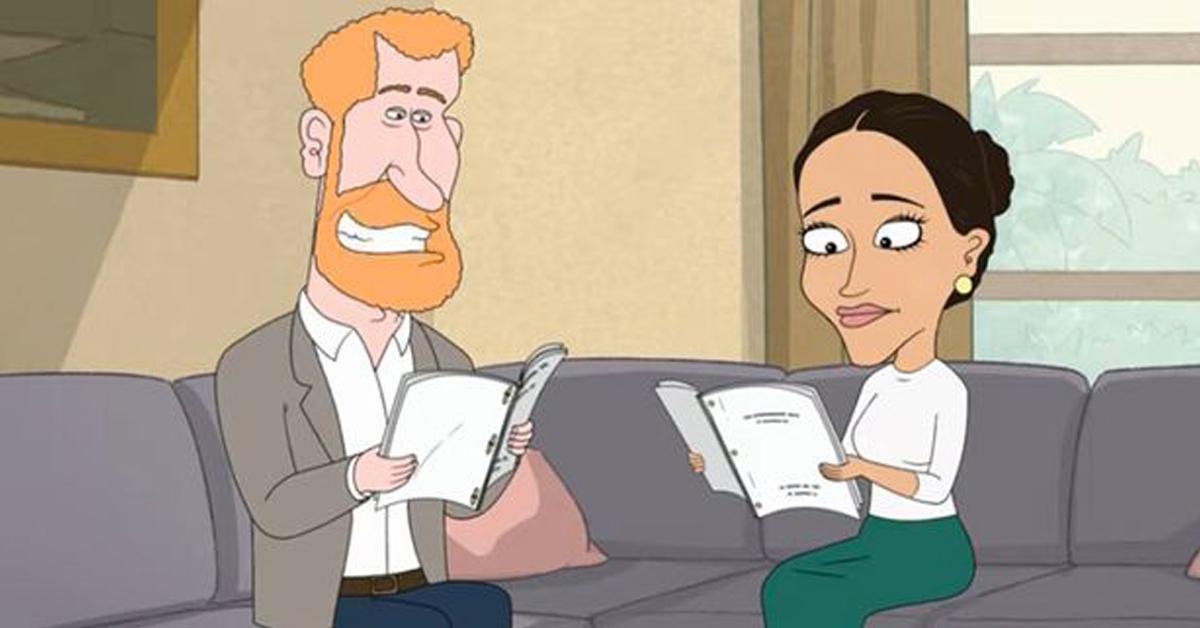 hbo max new series the prince pokes fun meghan markle wanting to be princess