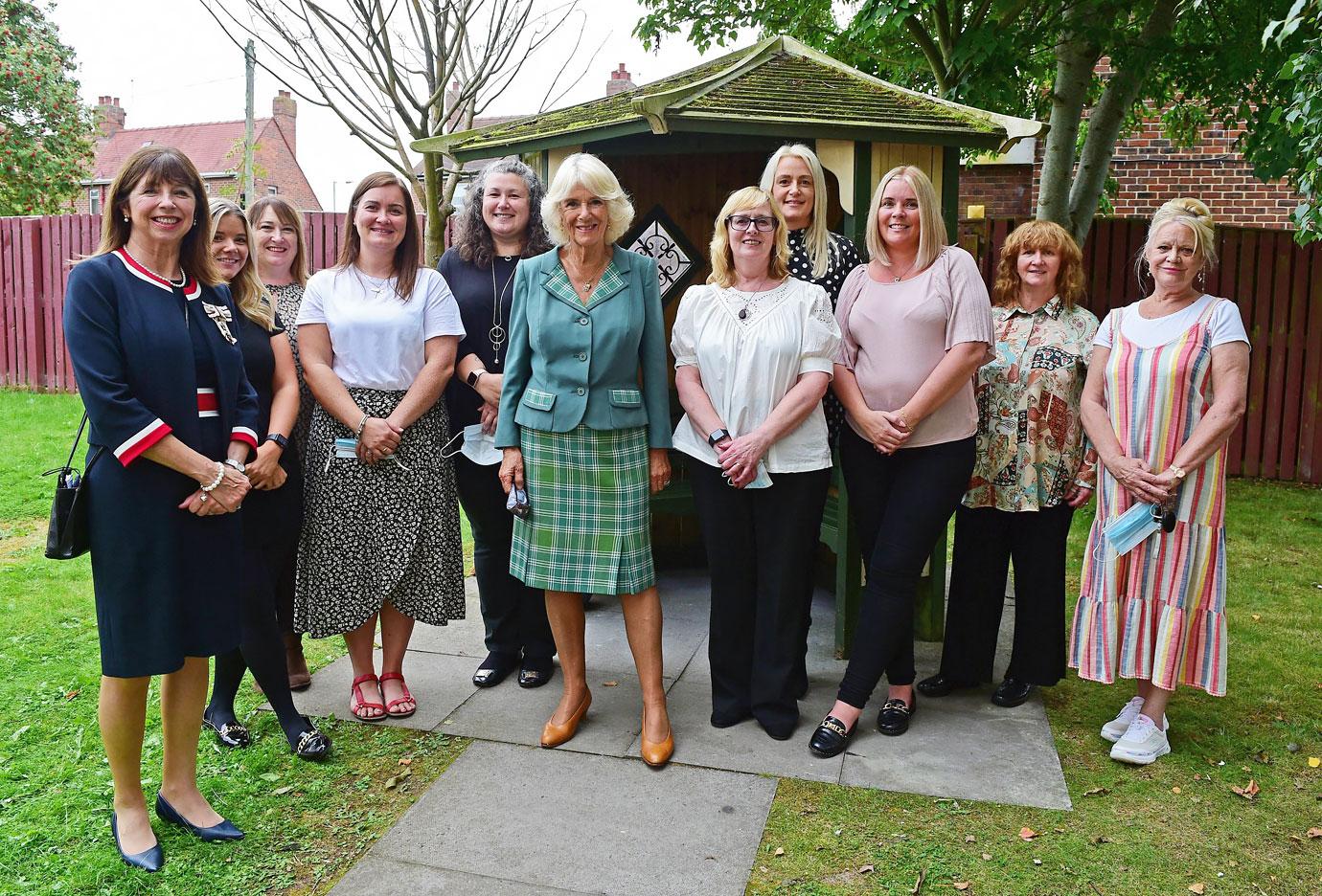 prince charles duchess camilla scotland alloway main street robert burns cottage south ayrshire womens aid