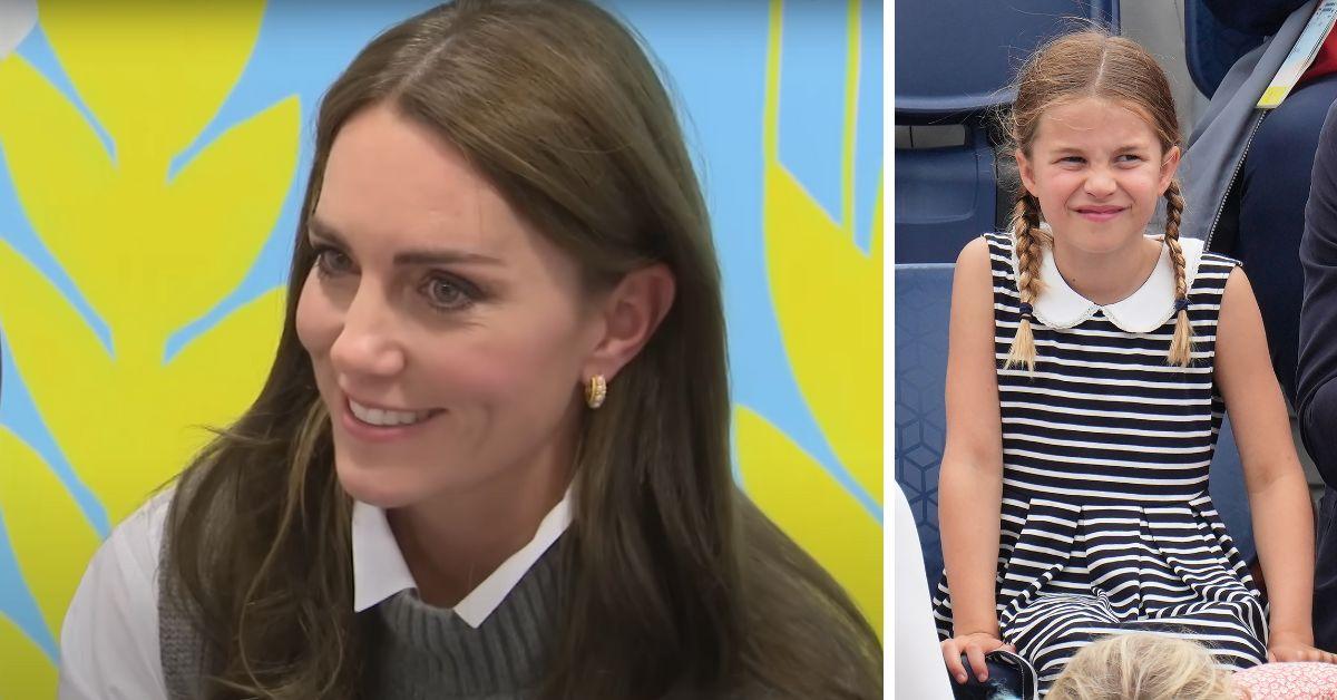 Kate Middleton Talks About Princess Charlotte With Refugee Children