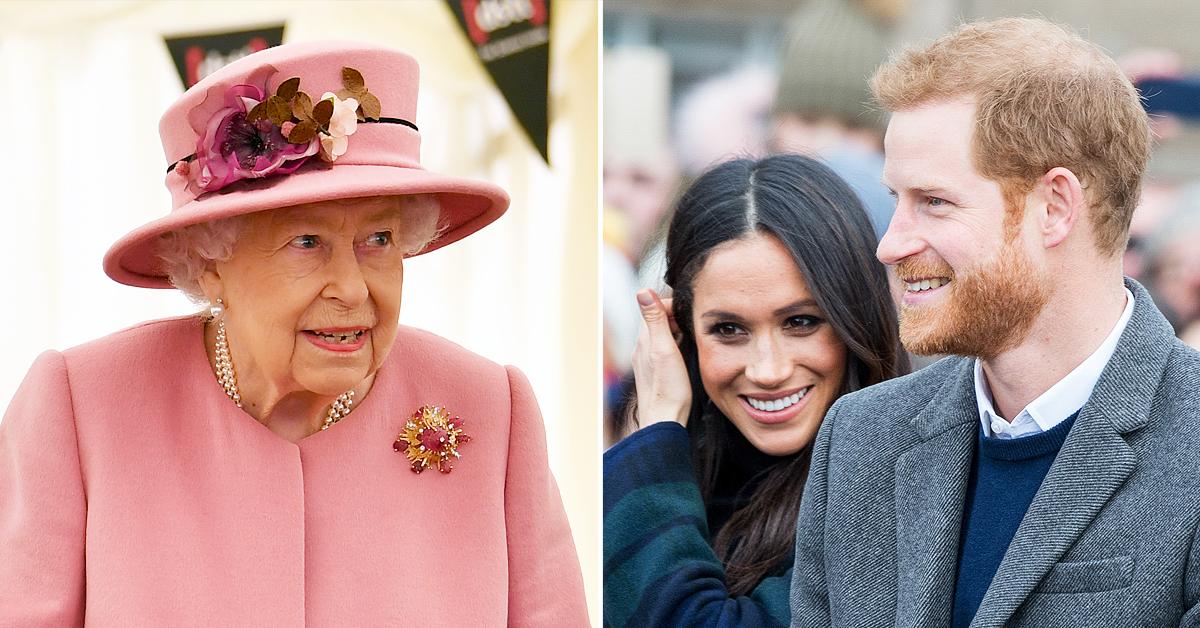 queen elizabeth supportive of lilibets name states prince harry meghan markles spokesperson