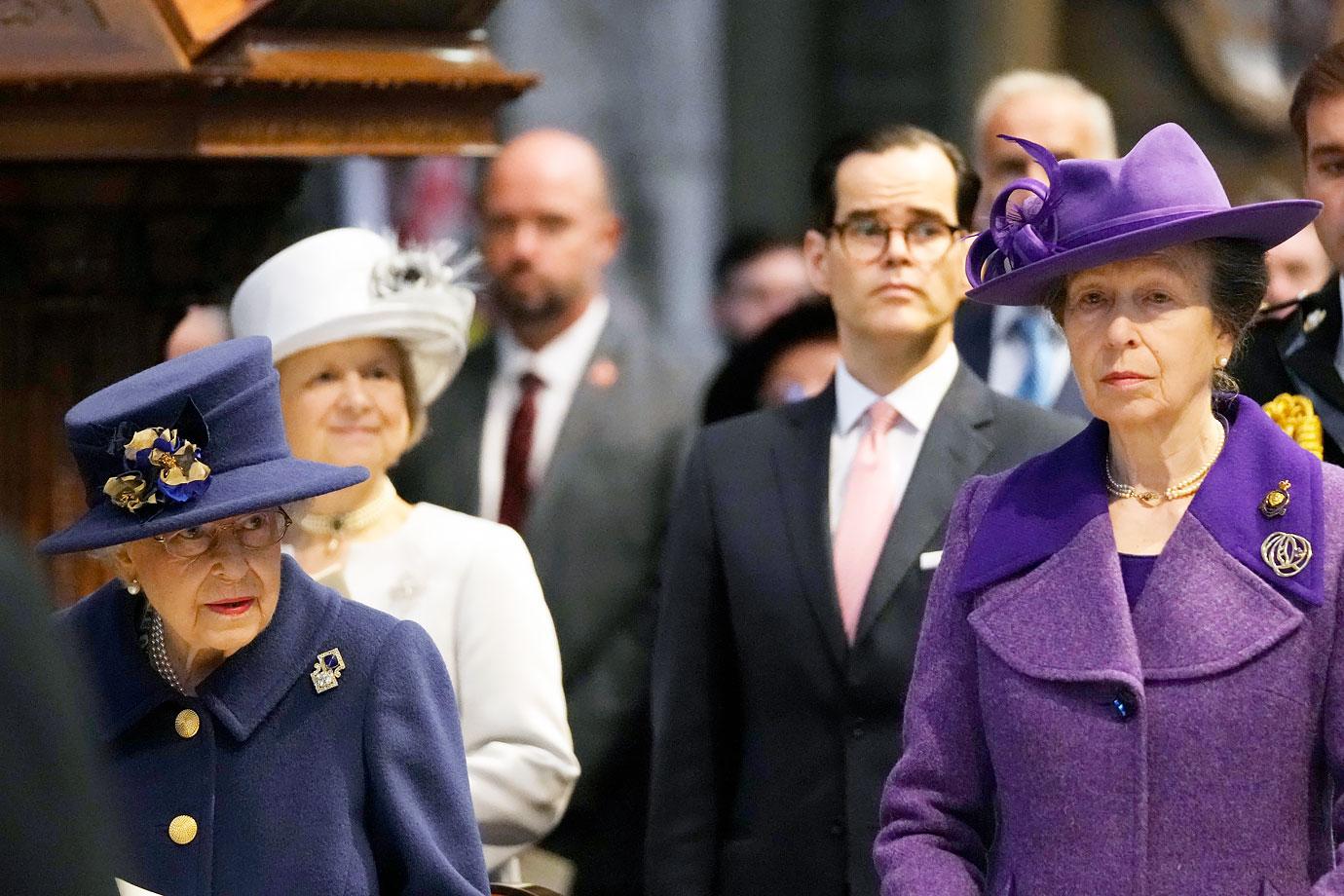 queen elizabeth princess anne service of thanksgiving royal british legion