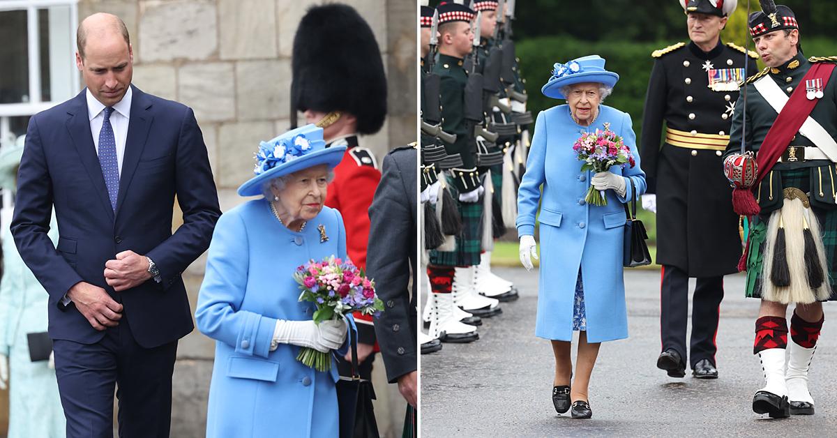 queen elizabeth and prince william attend event in scotland