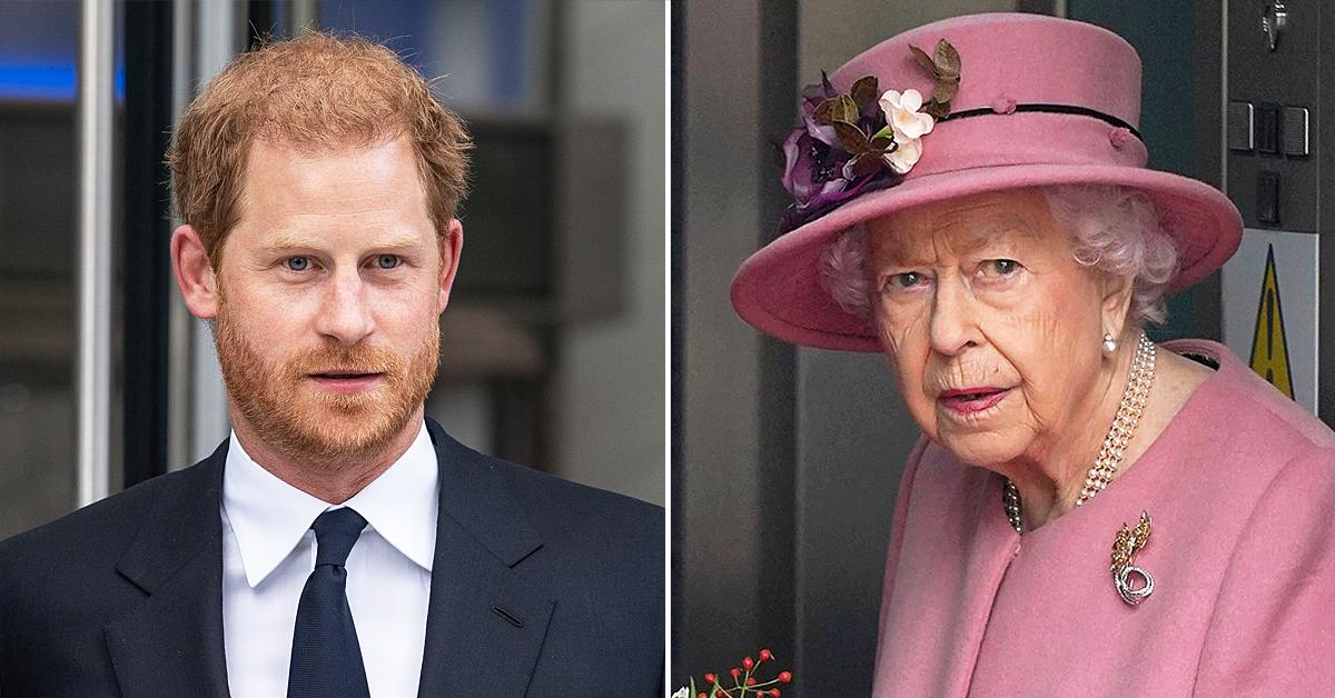 prince harry felt helpless being  miles away from queen elizabeth after learned hospitalization