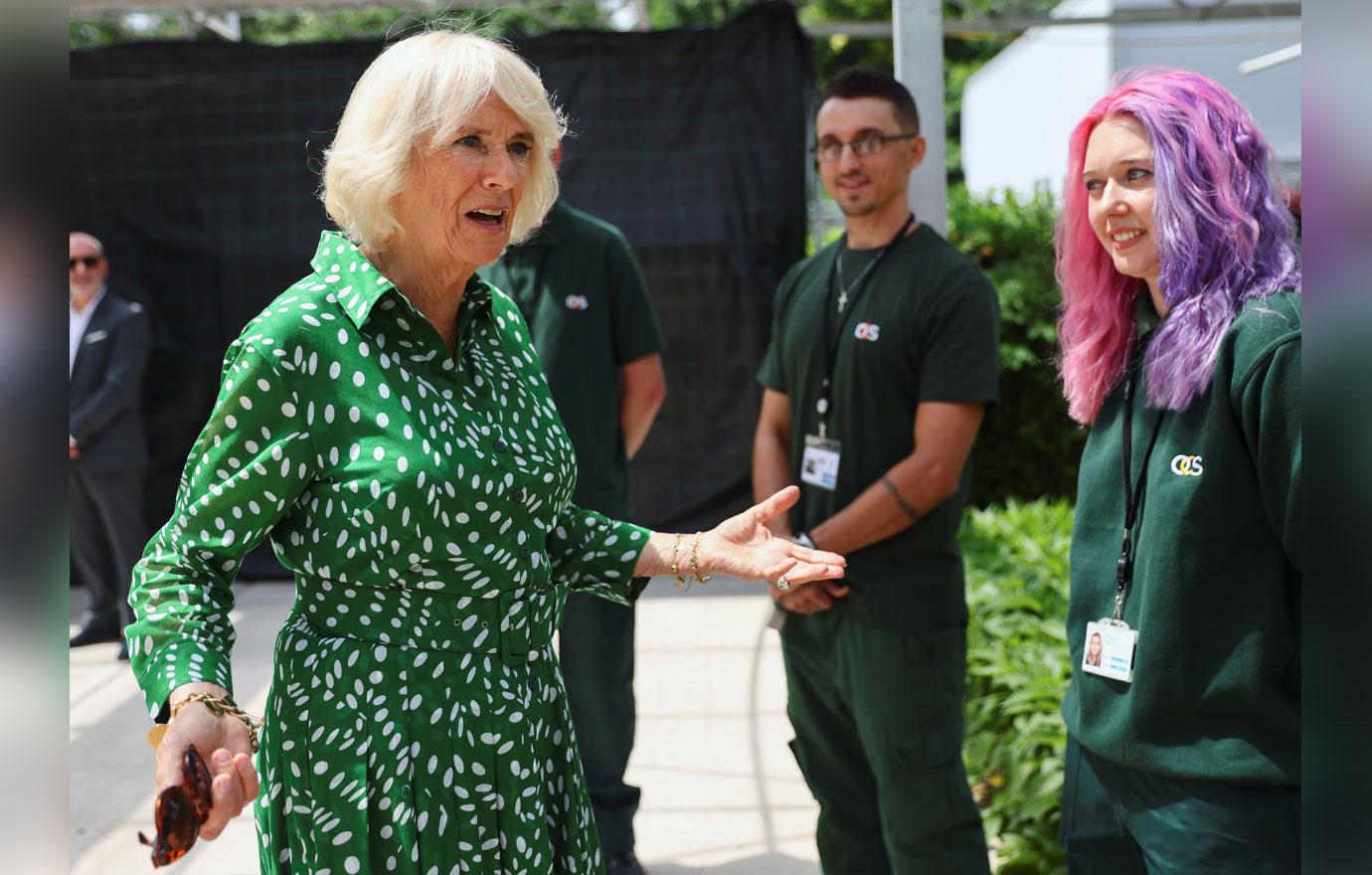 prince charles and duchess camilla visit royal parks in london