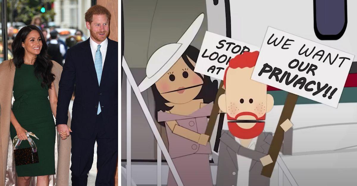 prince harry meghan markle and south park