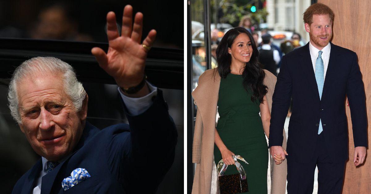 king charles iii meghan markle and prince harry