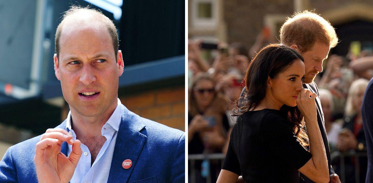 Meghan Markle, Prince Harry Make Peace Offering With William Amid Feud