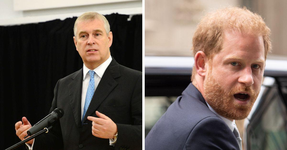 prince andrew and prince harry