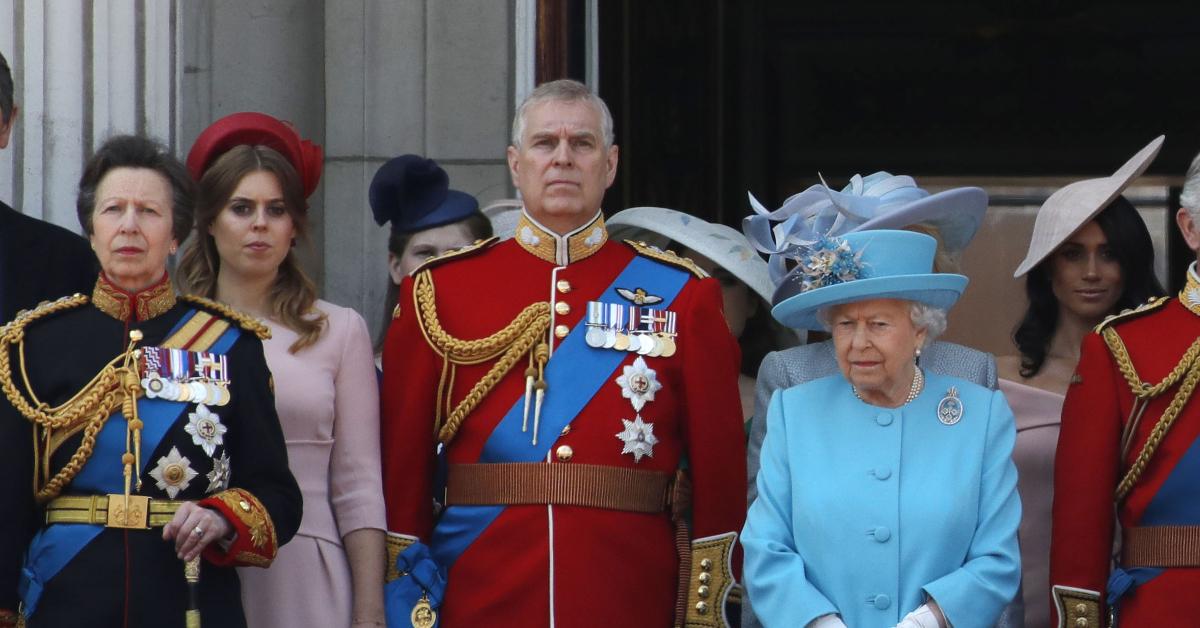 prince andrew royal family