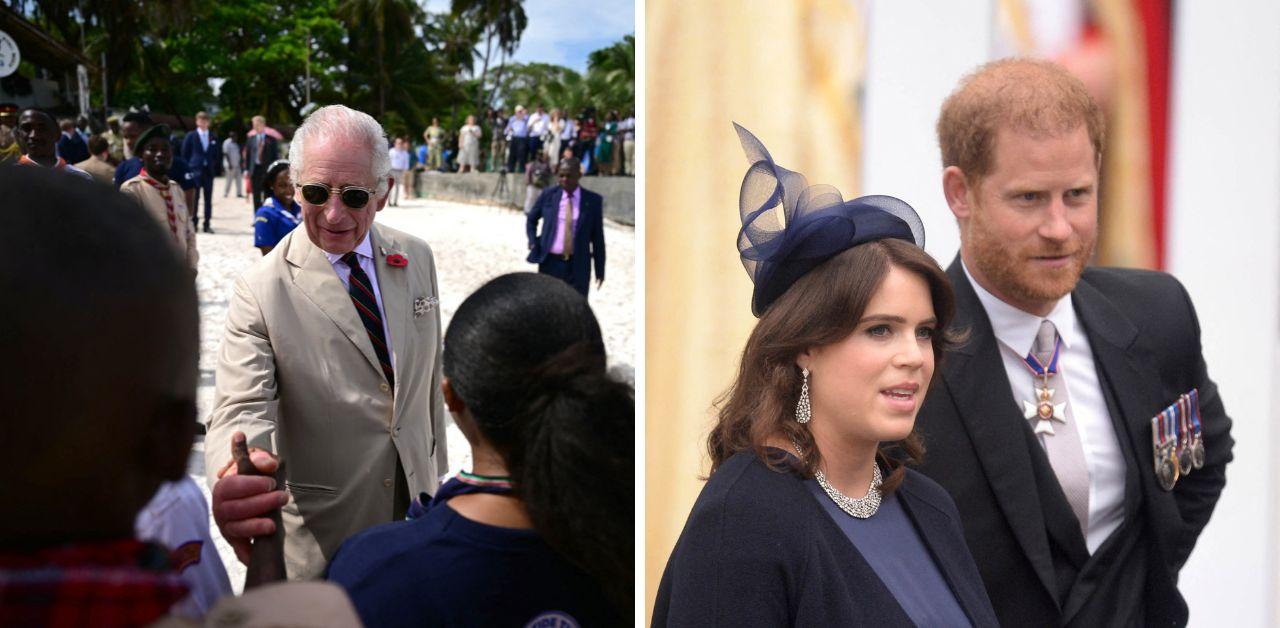 princess eugenie relationship prince harry advantage king charles