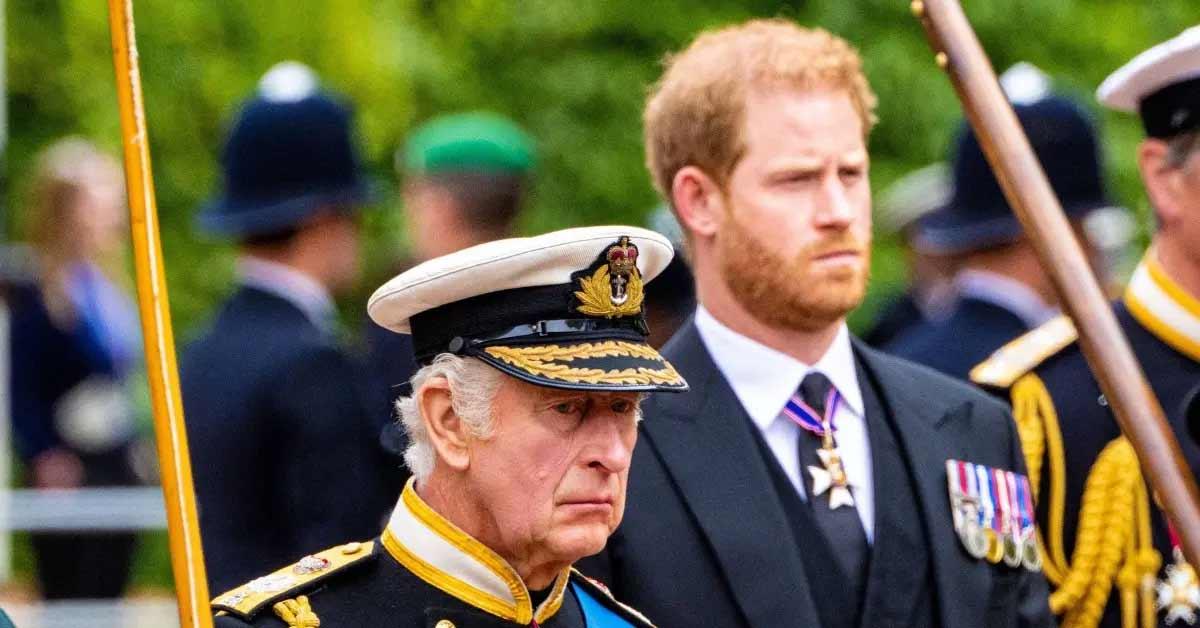 prince harry vowed to be better father than king charles pp