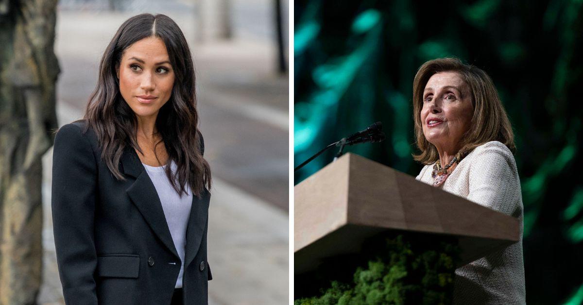 meghan markle and nancy pelosi