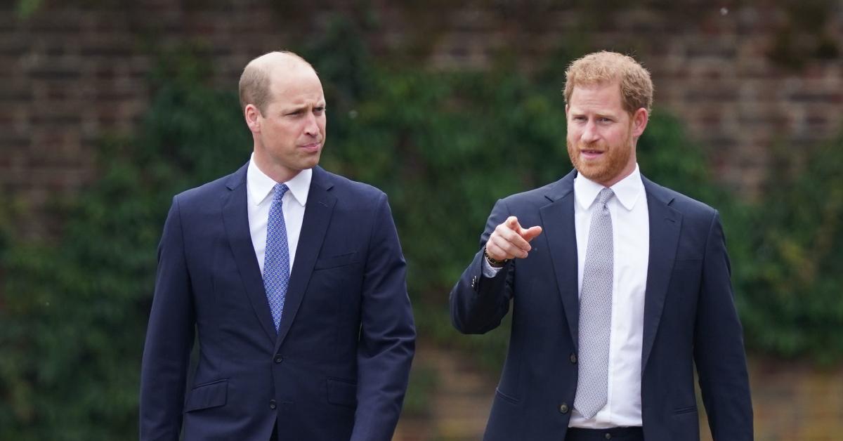 prince william harry brotherly bond