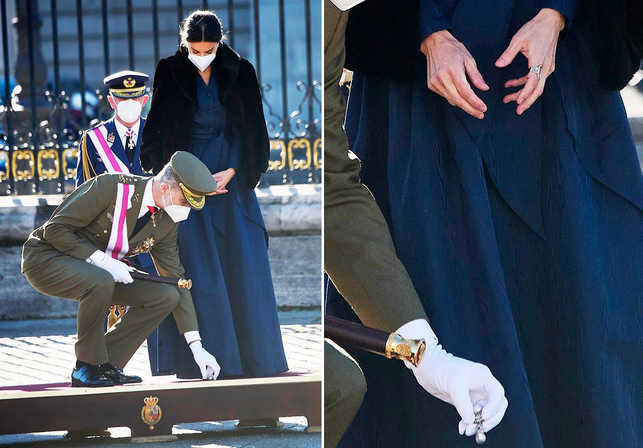 queen letizia king felipe spanish royals new years military parade