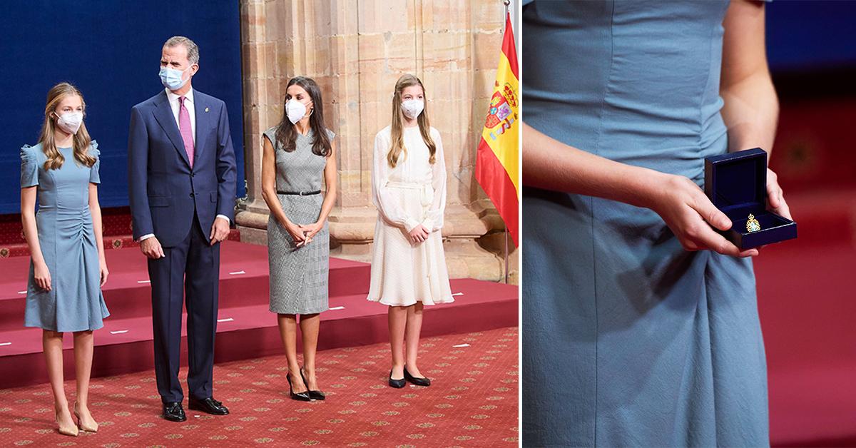 spanish royals attend audience with princess of asturias awards winners pp