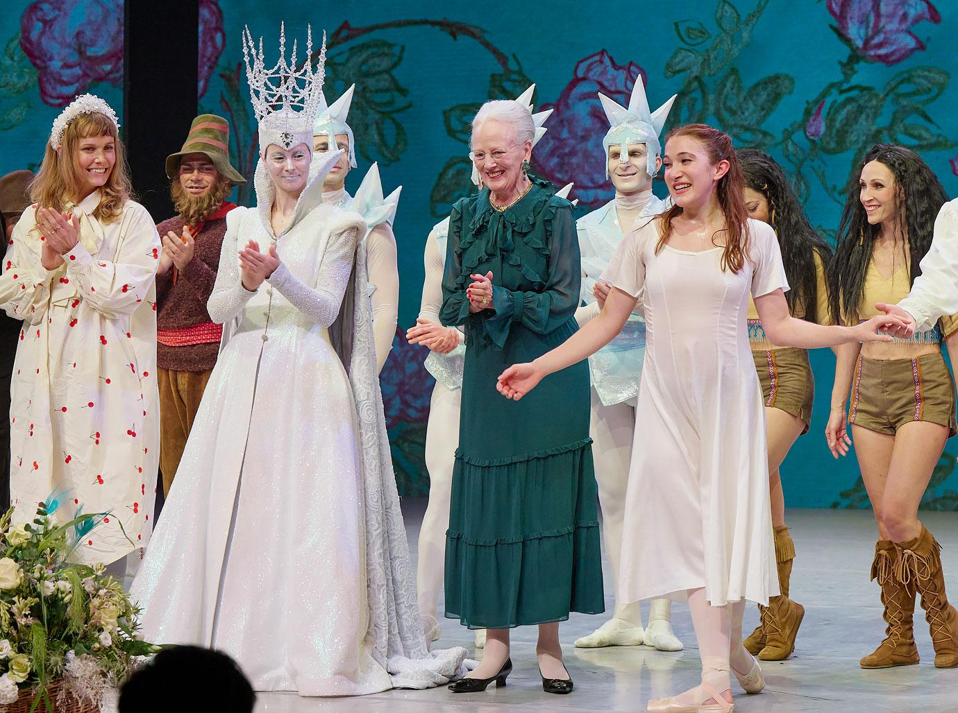 royal danish family at ballet premiere